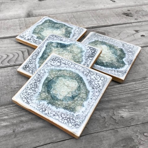 KB-701 Coasters Set of 4 Ash $45 at Hunter Wolff Gallery