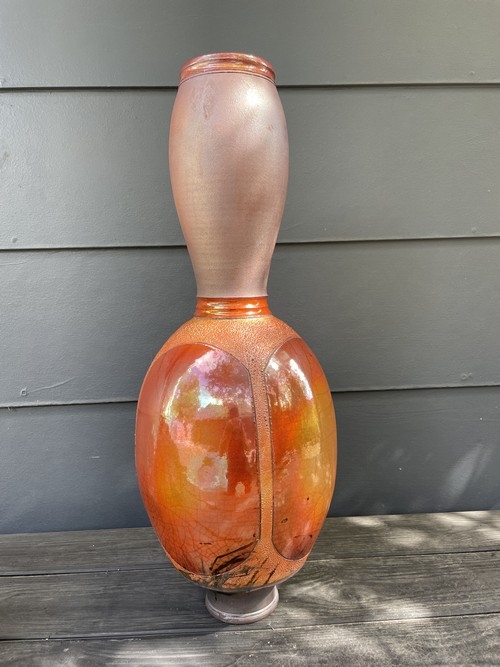 Click to view detail for BS-002 Vase, Ferric Chloride 25x9.5 $695
