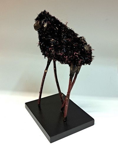 Baa Baa Black Sheep 12.5x7x5 $650 at Hunter Wolff Gallery