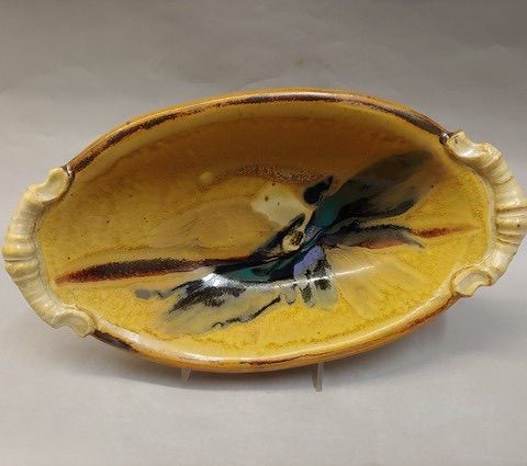Biscuit Bowl 13x7x7 at Hunter Wolff Gallery