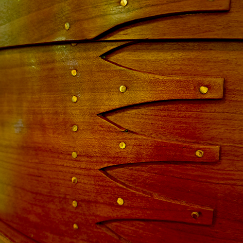 BJ-011 Shaker Oval Treasure (Nesting) Boxes / Set of 4 $2500 at Hunter Wolff Gallery