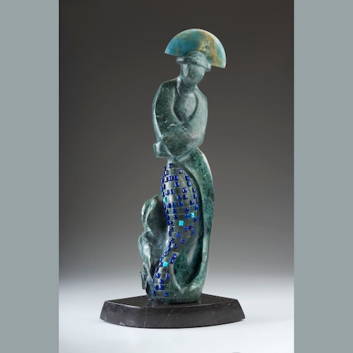 Click to view detail for MB-S063 Blue Corn Maiden 22x10x8  $12,600