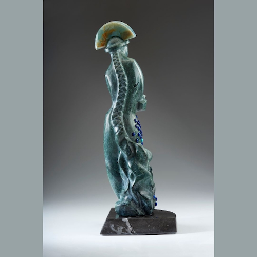 MB-S063 Blue Corn Maiden 22x10x8  $12,600 at Hunter Wolff Gallery