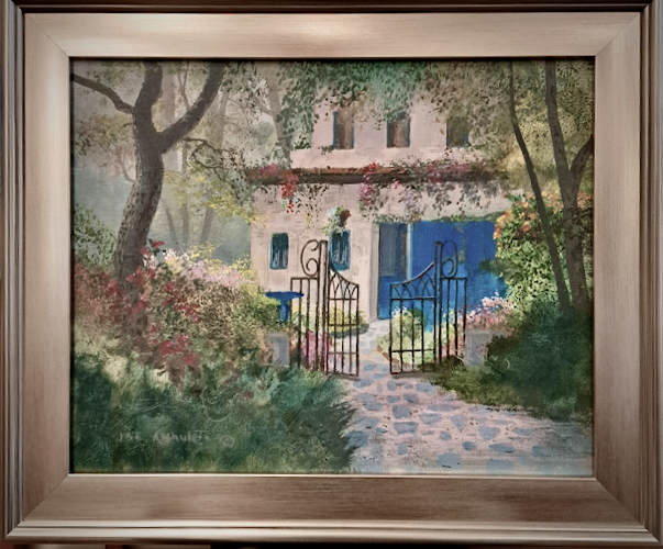 Click to view detail for Blue Door 16x20 $2450