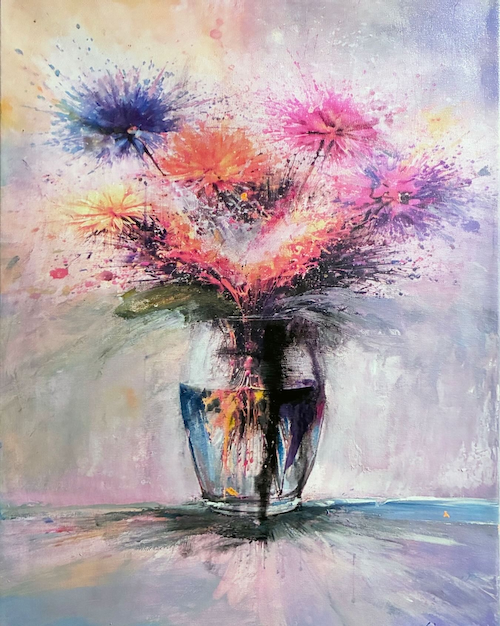 Burst 24x18 $850 by JOHN SHERMAN