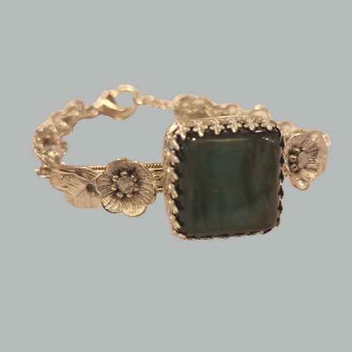 DKC-2013 Bracelet, Labradorite and Sterling Silver $250 at Hunter Wolff Gallery