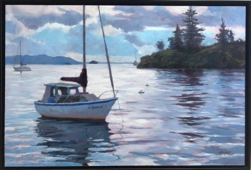 Click to view detail for Calm Bay 20x30 $1250
