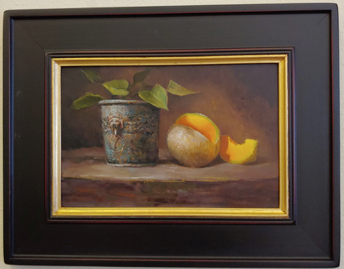 Click to view detail for Cantaloupe in Light 8x12 $475