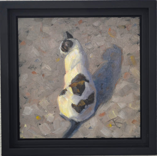 Click to view detail for Sunning Herself 6x6 $275