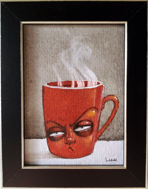 Click to view detail for Coffee Fury 4x3 $145