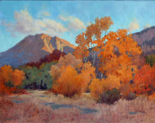 Compliments Of Fall 24x30 $2295 at Hunter Wolff Gallery