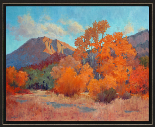 Compliments Of Fall 24x30 $2295 at Hunter Wolff Gallery