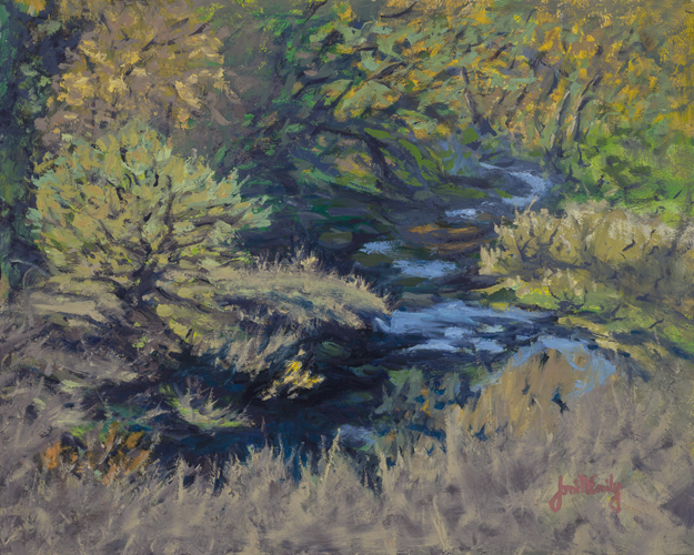 Creekside at the Prospect  8x10 $900 at Hunter Wolff Gallery