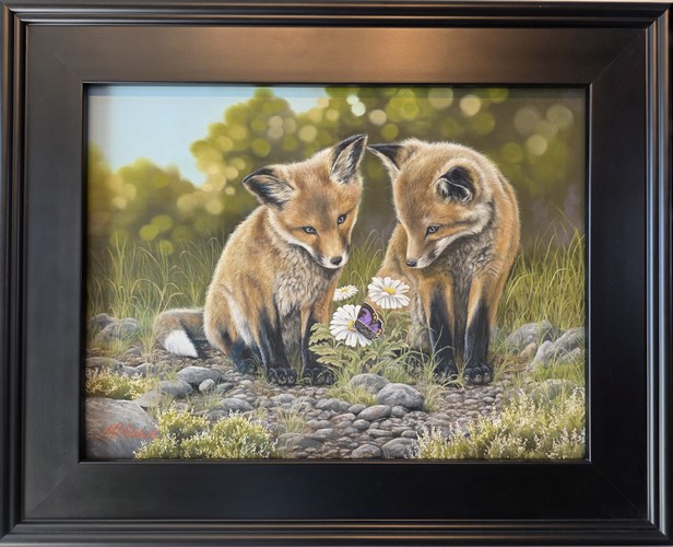 Click to view detail for Curiosity 12x16 $1100