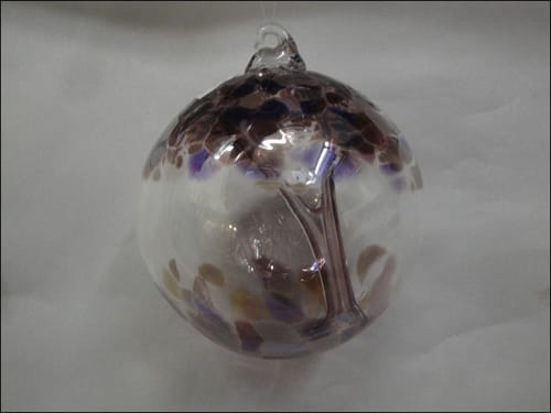 Click to view detail for DB-194 Ornament Witches Ball, Purple