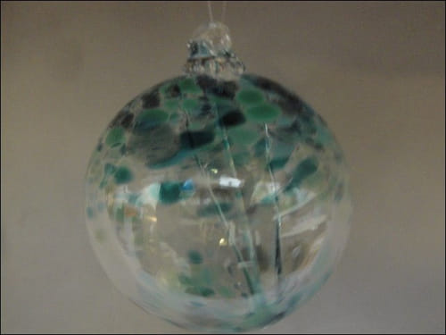 Click to view detail for DB-197 Ornament Witches Ball, Teal
