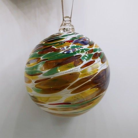 DB-264 Ornament Earth Colors $35 at Hunter Wolff Gallery