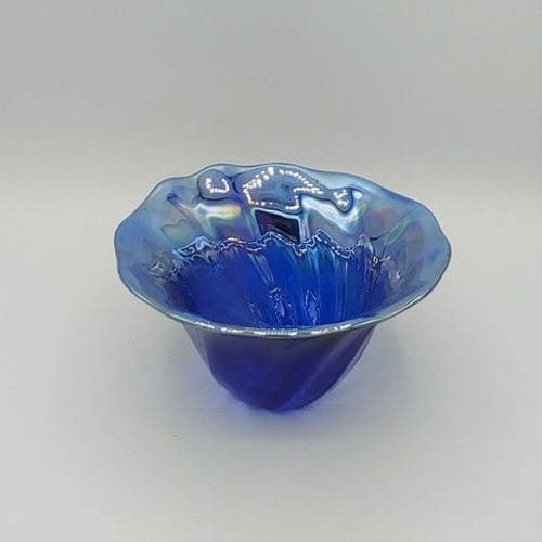Click to view detail for DB-362 Bowl Blue 4x7 $30