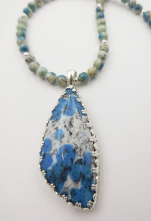 DKC-1125 Pendant, K2 Granite $225 by Diane Calkins at the Hunter-Wolff ...