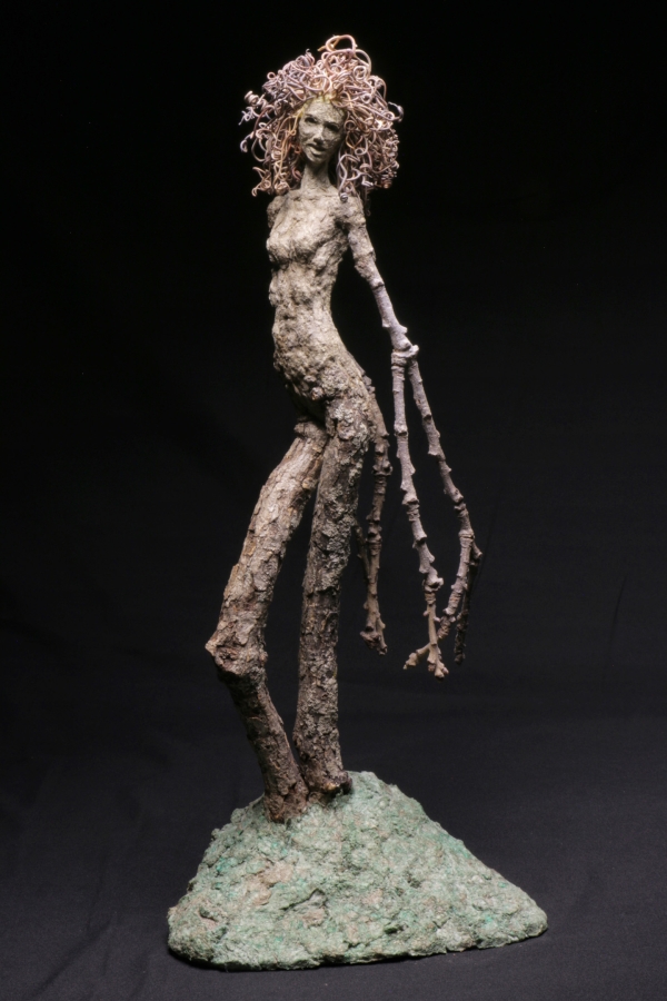 Dance In The Moonlight 16x7x4 $1200 at Hunter Wolff Gallery
