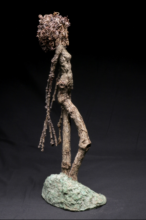 Dance In The Moonlight 16x7x4 $1200 at Hunter Wolff Gallery