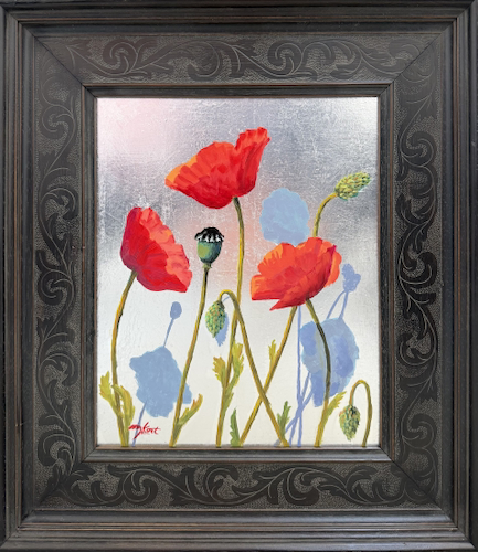 Dancing with Light and Shadow 11x9 $425 at Hunter Wolff Gallery