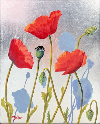 Dancing with Light and Shadow 11x9 $425 at Hunter Wolff Gallery