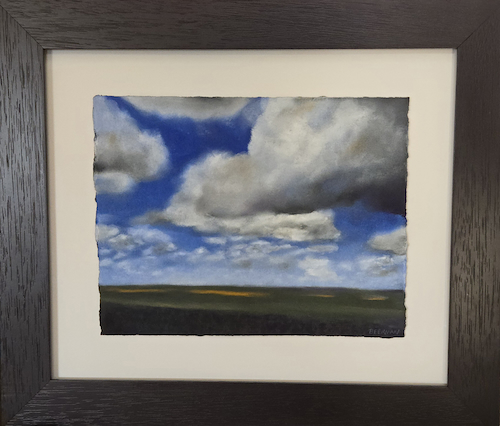 Click to view detail for Daydreamy Clouds 10 5/8 x 13 3/4  $1400