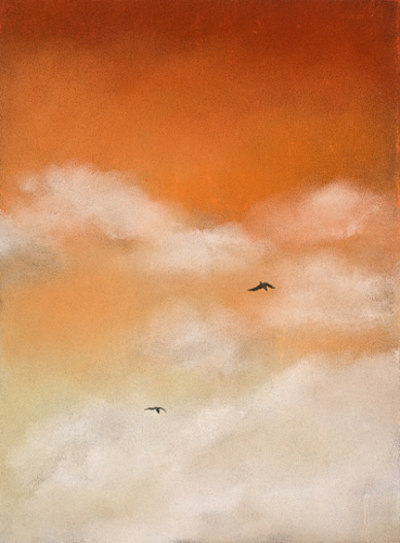 High Above 12x9 $1200 at Hunter Wolff Gallery