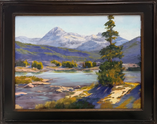 High Water 18x24  $1800 at Hunter Wolff Gallery