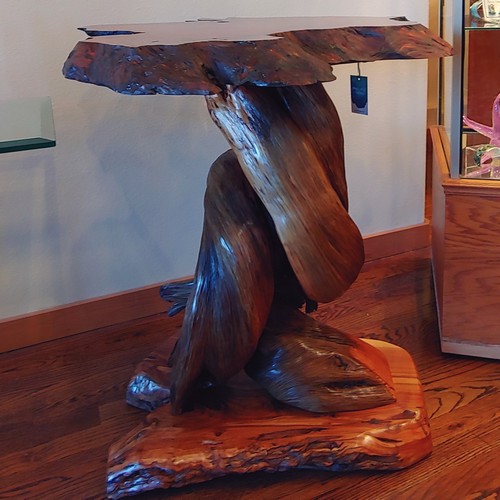 JW-182 Redwood and Juniper Table $3500 at Hunter Wolff Gallery