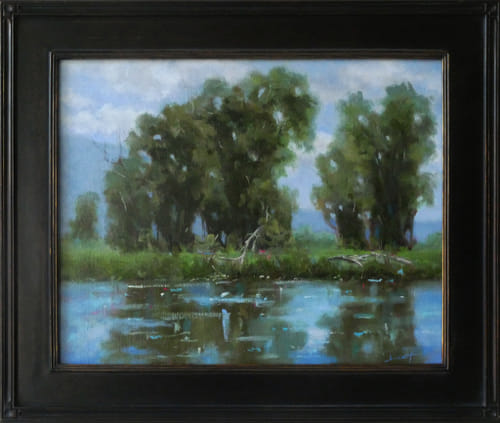 Click to view detail for Cottonwood Creek 16x20 $1050
