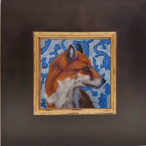 The Red Fox 10x10 $450 at Hunter Wolff Gallery