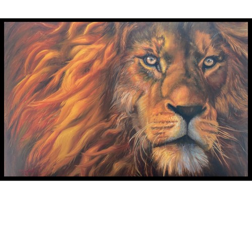 Click to view detail for Keep the Main Thing the Mane Thing 24x36 $2300