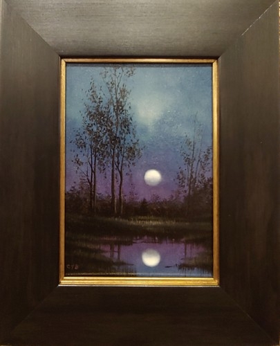 Moon Glow 7x5 $600 at Hunter Wolff Gallery