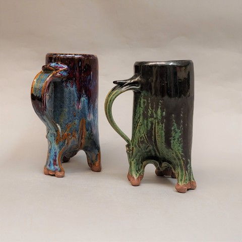 Click to view detail for Mugs, 3-Legged Mug