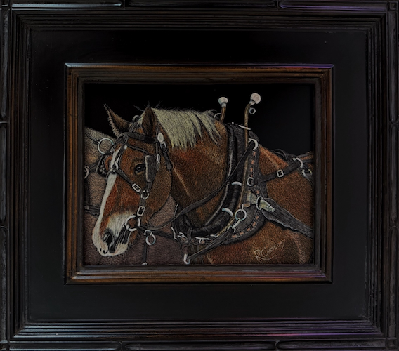 Click to view detail for Off To Work We Go 8x10 $720