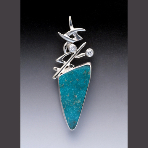 MB-P357 Pendant Asian Song $590 at Hunter Wolff Gallery