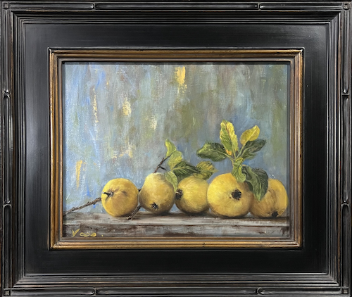 Click to view detail for Quince Fruit 11x14 $575