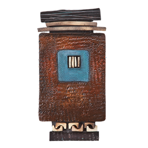 Click to view detail for RC-010 Ceramic Wall Sculpture $160