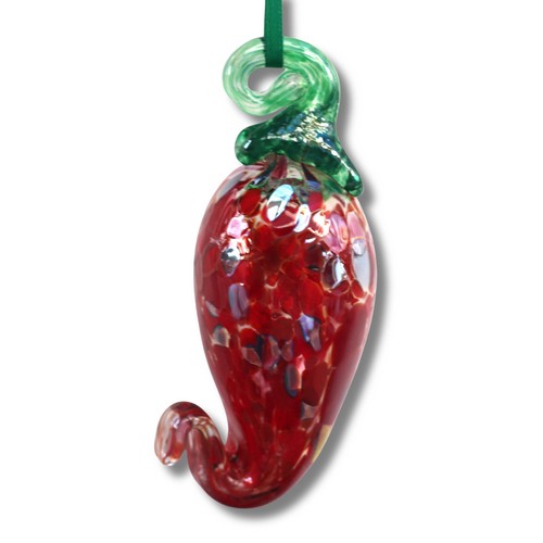 Click to view detail for DB-1057 Ornament - Red Pepper 4x1x1 $37