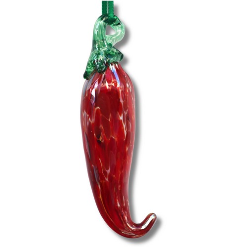 Click to view detail for DB-1056 Ornament - Red Pepper 4x1x1 $37