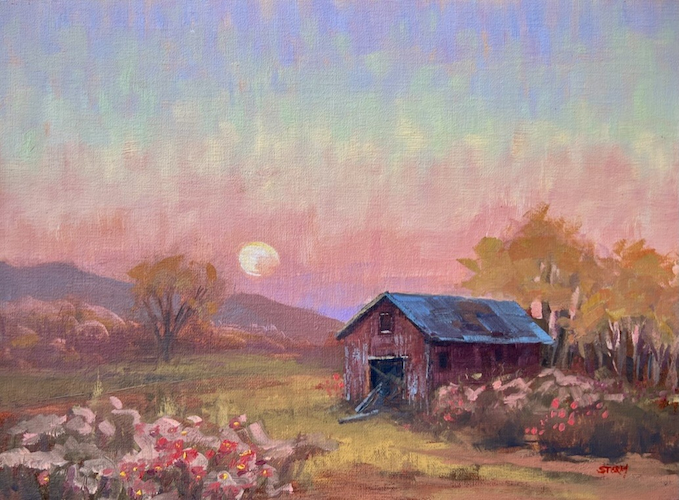 A Time To Rest 9x12 $490 at Hunter Wolff Gallery