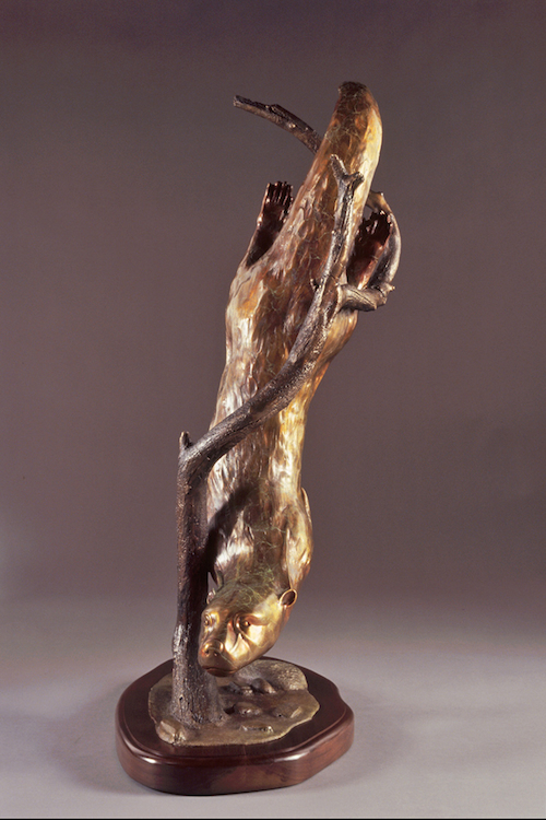 FL158 River Otter 48x20x12 $16500 at Hunter Wolff Gallery