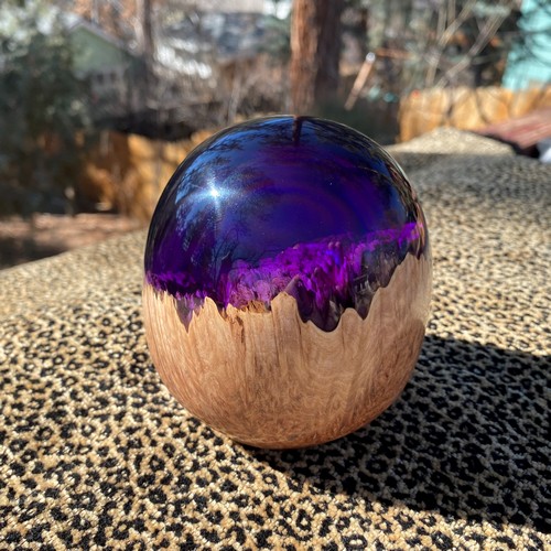 SH179 Dragon Egg Dark Purple 4x4 $200 at Hunter Wolff Gallery