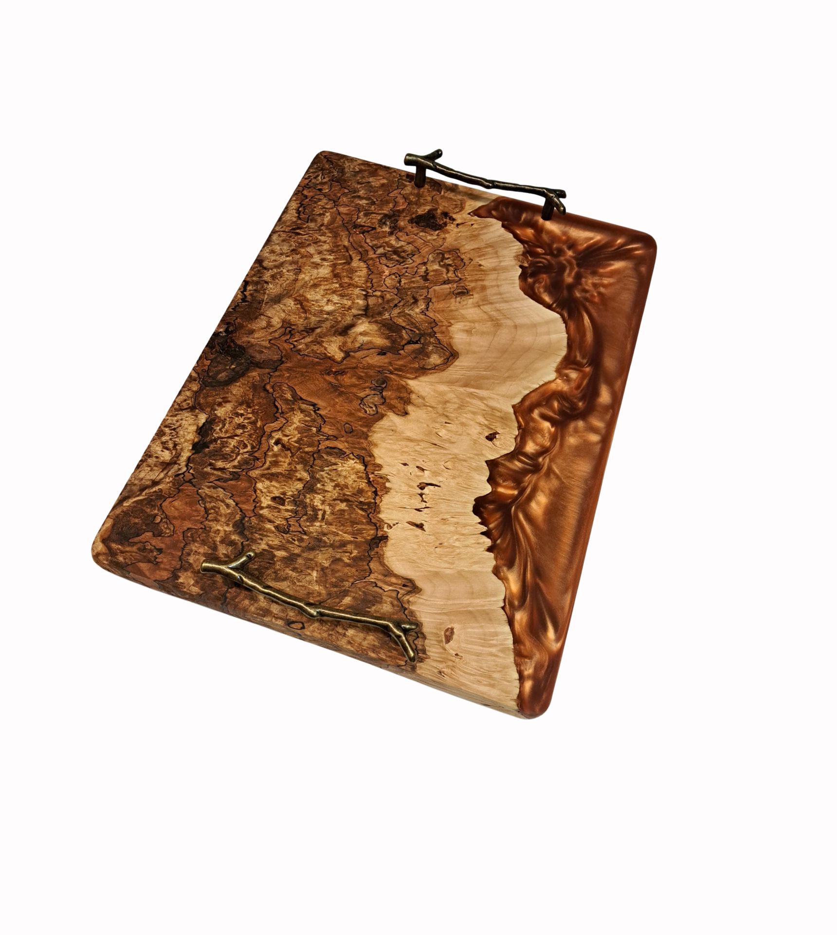 SHHWG Charcuterie Board Copper/Maple $200 at Hunter Wolff Gallery