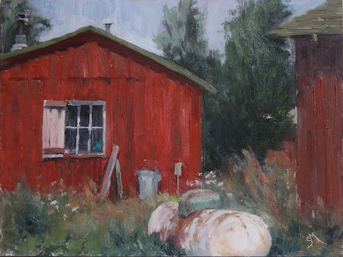 Sipapu Cabin 6x8 $270 at Hunter Wolff Gallery