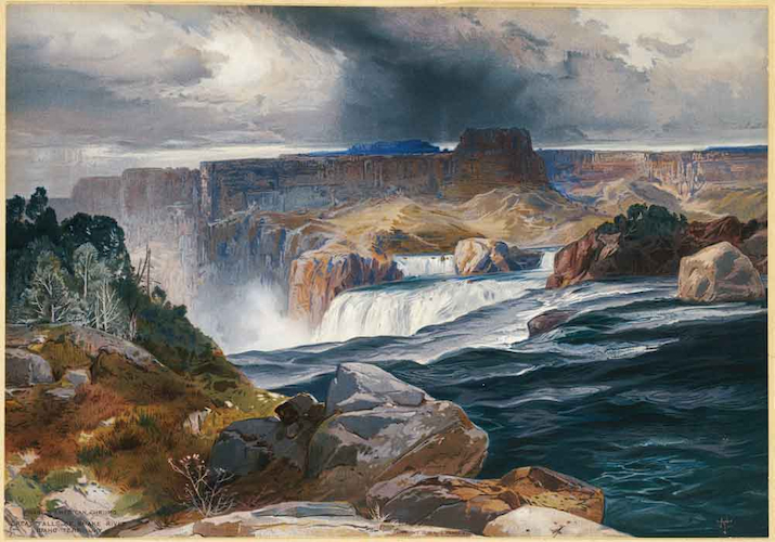 Click to view detail for MP-030 Snake River by Thomas Moran 500 pcs $109