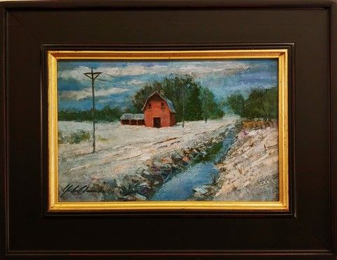 Click to view detail for Snow Melt 8x12  $450