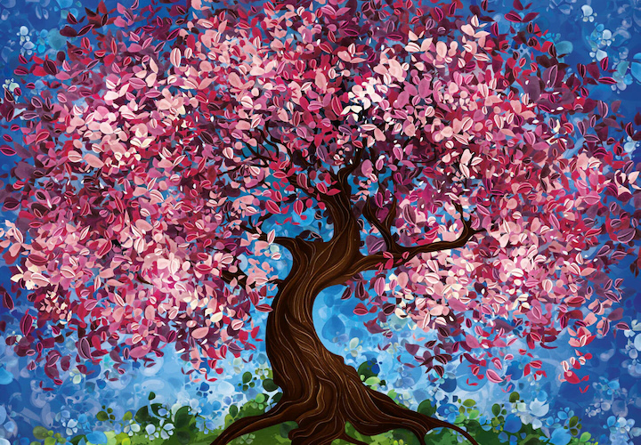 Click to view detail for MP-023 Spring Tree 1000 pcs $180